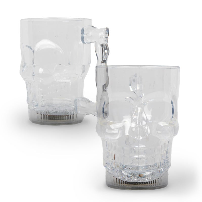 Fun Central Light Up Skull Mug with Multifunction LED - 20oz - Image 2